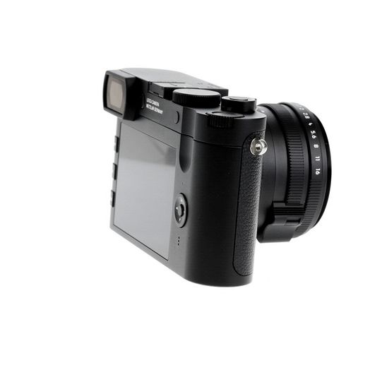 Leica Q2 Monochrom (Type No. 4889) Digital Camera, Black Paint