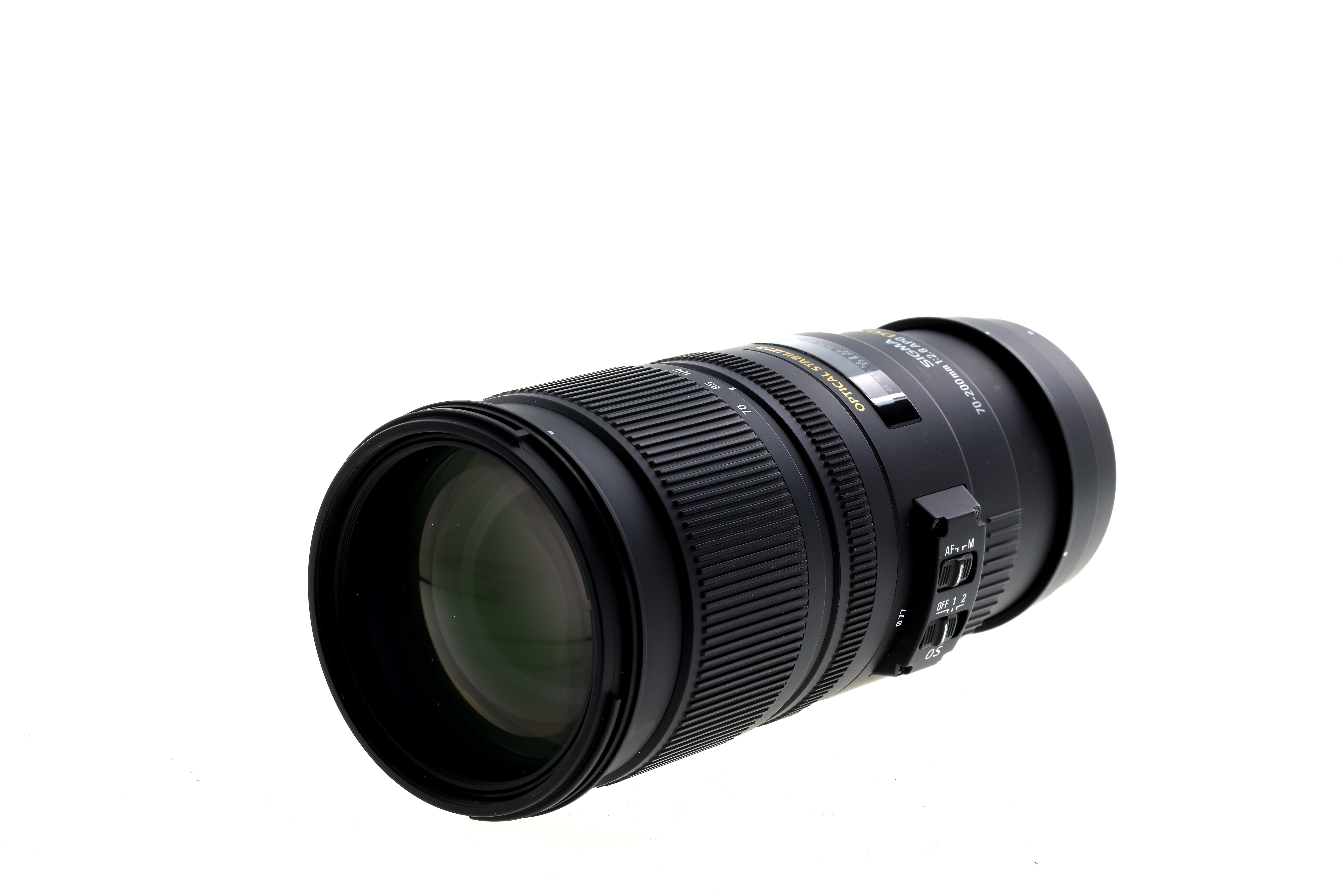 Sigma 70-200mm f/2.8 APO DG EX HSM OS Autofocus Lens for Nikon without Tripod Collar/Foot