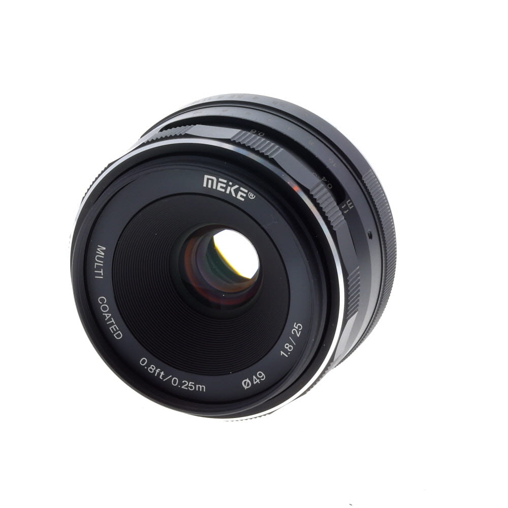 Meike 25mm f/1.8 Manual APS-C Lens for Canon EF-M Mount