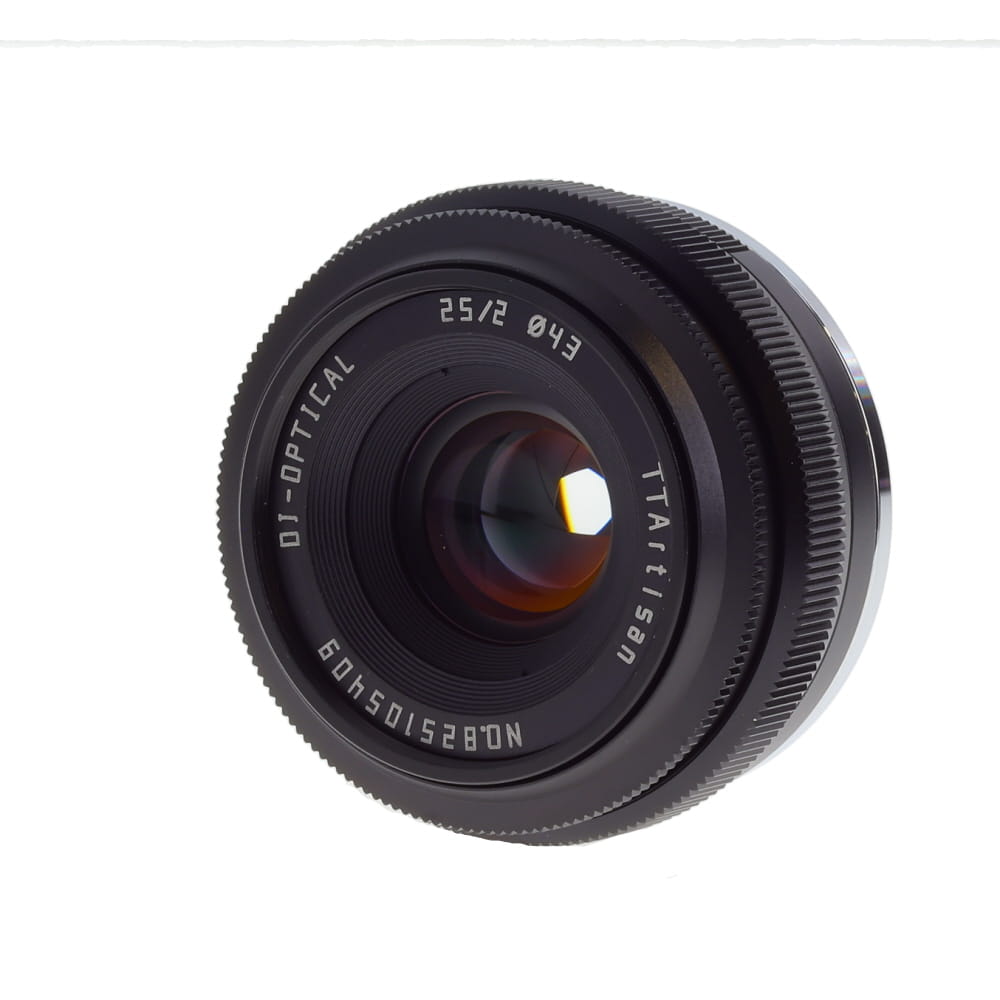 TTArtisan 25mm f/2 Manual APS-C Lens for FUJIFILM X-Mount, Black