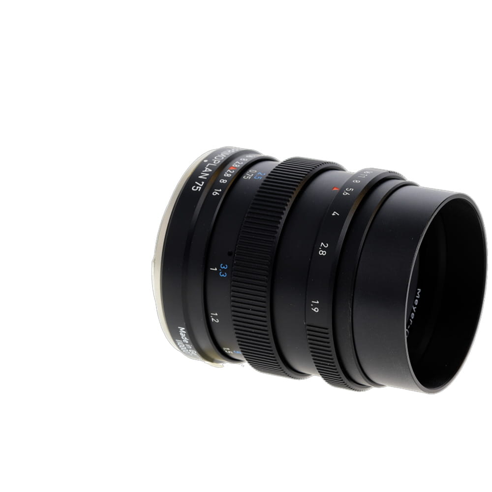 Nikon Meyer-Optik Gorlitz 75mm f/1.9 (II) Primoplan Manual Lens for Nikon F