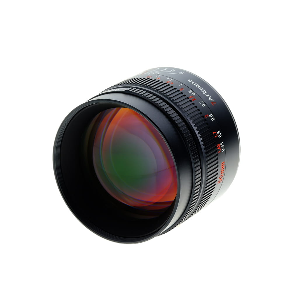 7artisans 50mm f/0.95 Manual APS-C Lens for Canon RF-Mount, Black | 62