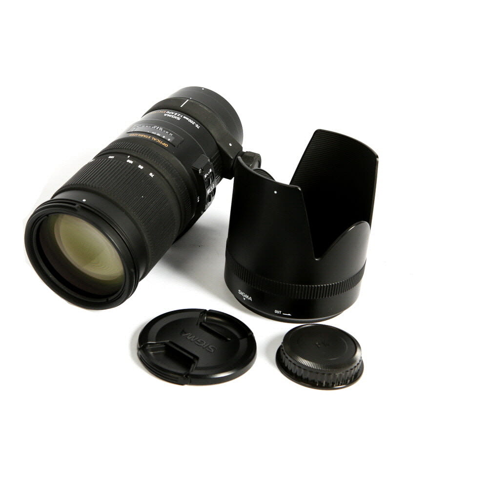Sigma 70-200mm f/2.8 EX APO DG HSM OS Full-Frame Autofocus Lens for Pentax K-Mount DSLR, Black