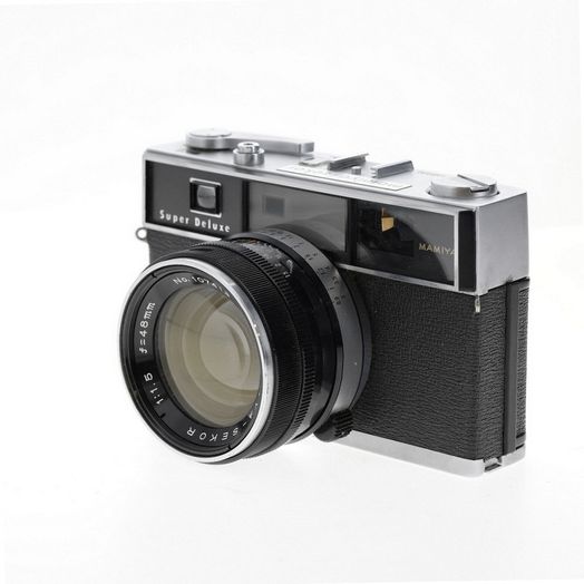 Mamiya Sekor Super Deluxe 35mm Rangefinder Camera with 48mm f/1.5 Lens