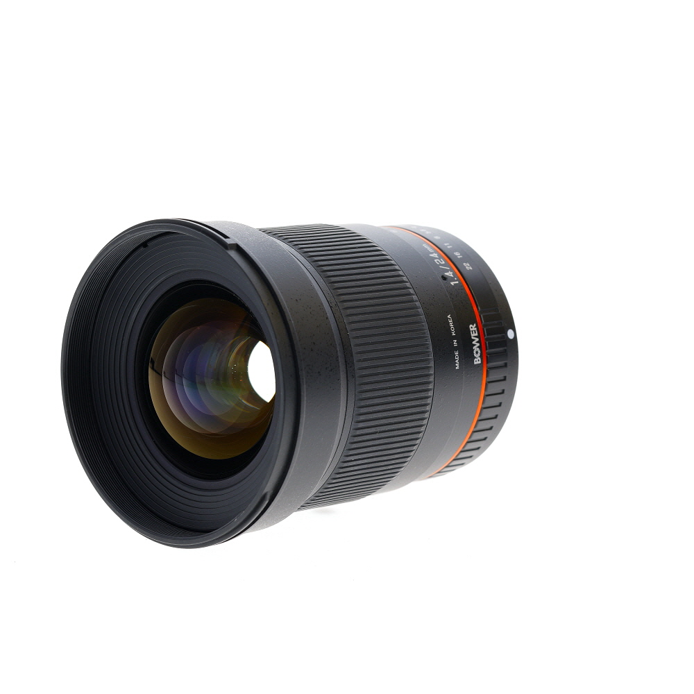 Bower 24mm f/1.4 Wide-Angle Full-Frame Manual Lens for Sony A-Mount, Black