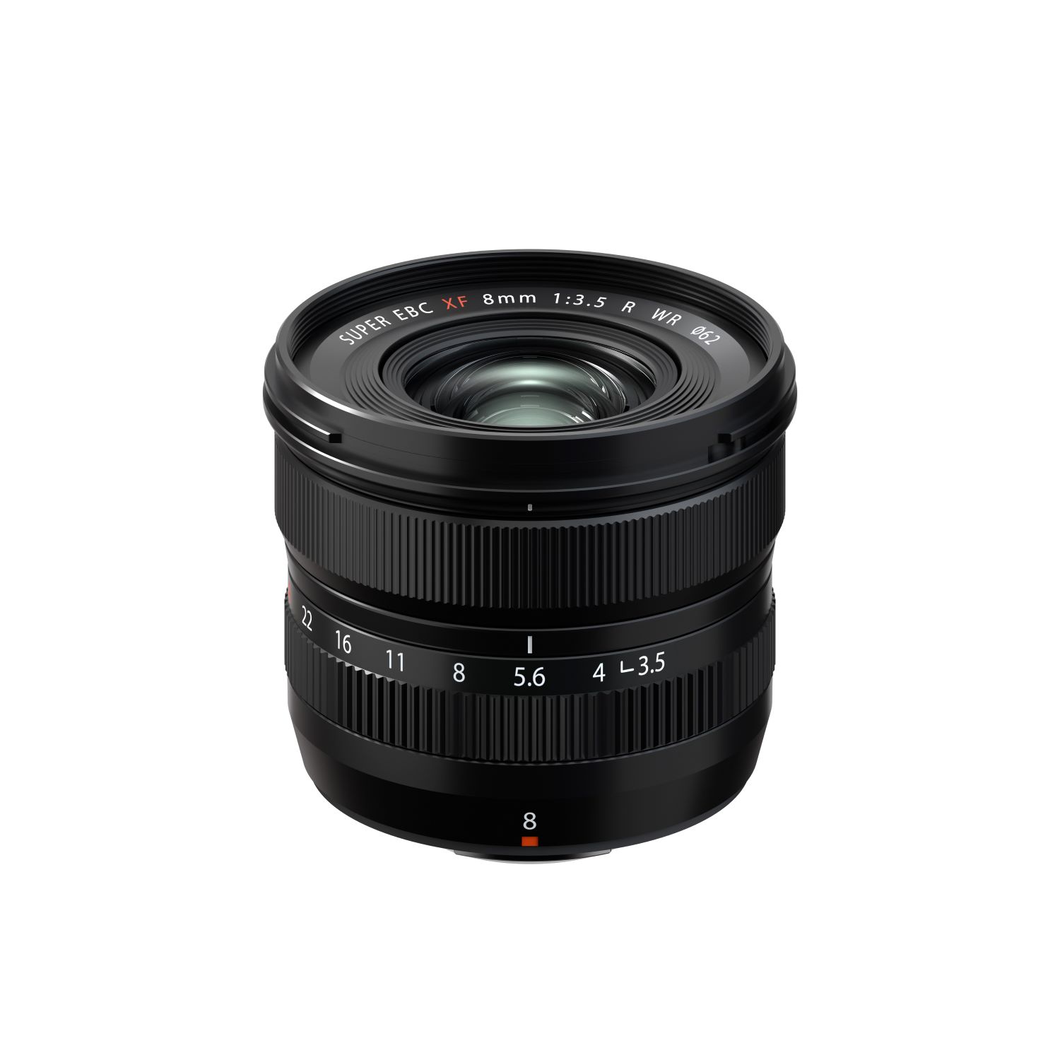 Fuji FUJIFILM XF 8mm f/3.5 R WR Fujinon APS-C Lens for X-Mount, Black