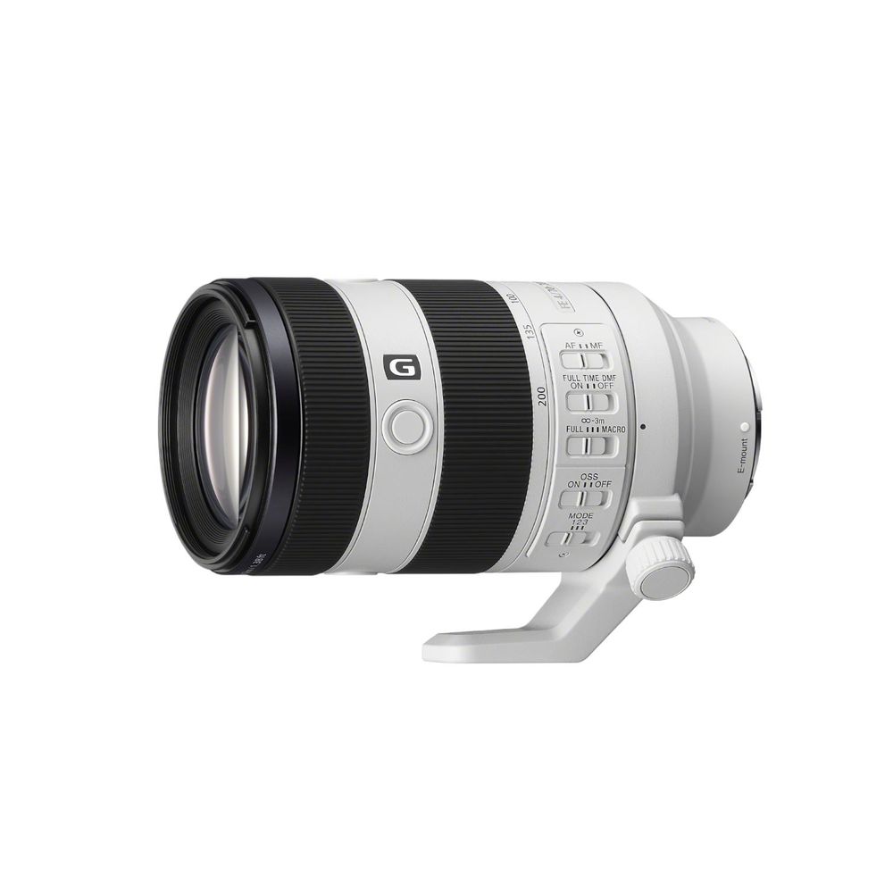 Sony FE 70-200mm f/4 Macro G OSS II AF E-Mount Lens, White {72