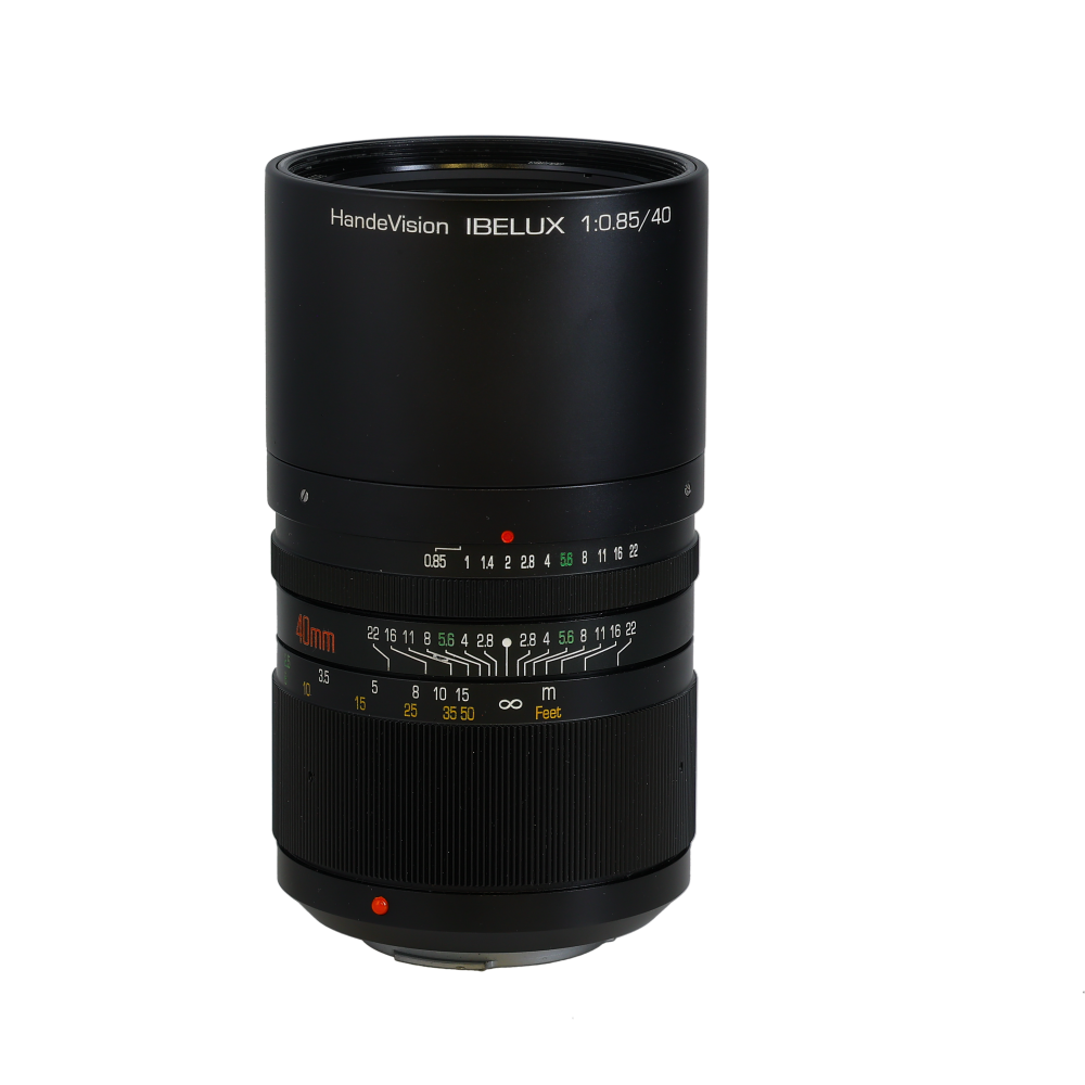 Handevision 40mm f/0.85 IBELUX Manual Lens for Canon M-Mount, Black