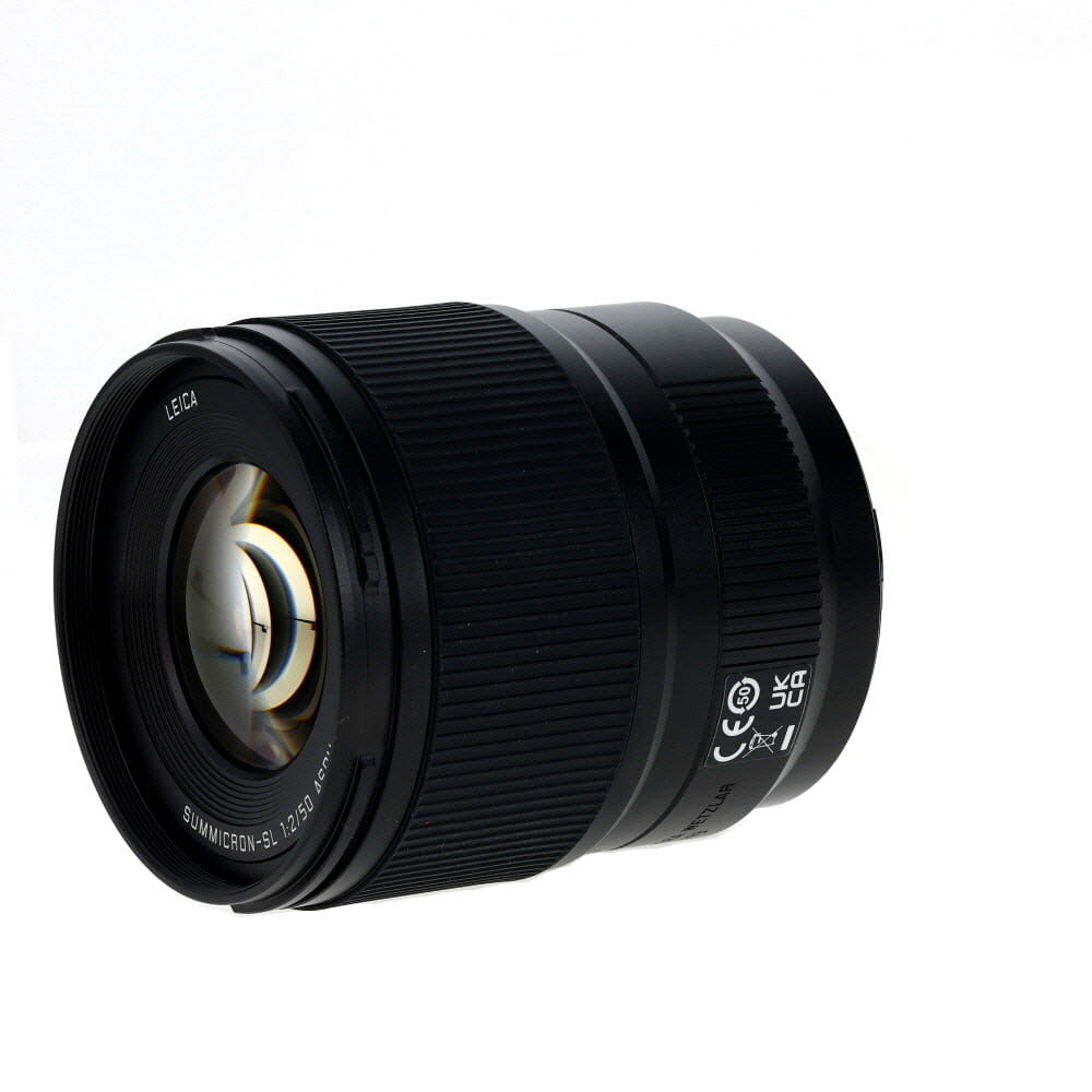 Leica 50mm f/2 Summicron-SL ASPH. Full-Frame Lens for Leica L-Mount, Black | E67 | 11193