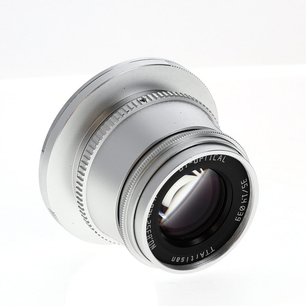 TTArtisan 35mm f/1.4 Manual Focus APS-C Lens for Canon RF-Mount, Silver