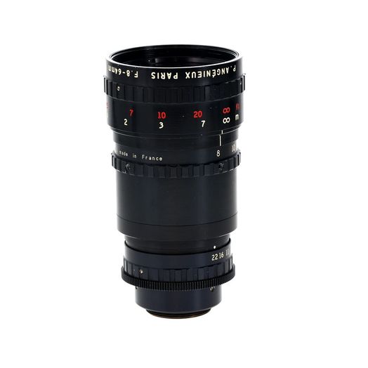 Angenieux Zoom 8-64mm f/1.9 Type 8x8 B Cine Lens with C-Mount