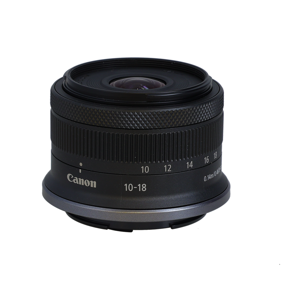 Canon RF-S 10-18mm f/4.5-6.3 IS STM Autofocus APS-C Lens for RF-Mount, Black