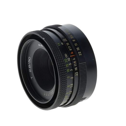 Zeiss Jena 50mm f/2.8 Tessar Lens for M42 Screw Mount, Black {49}