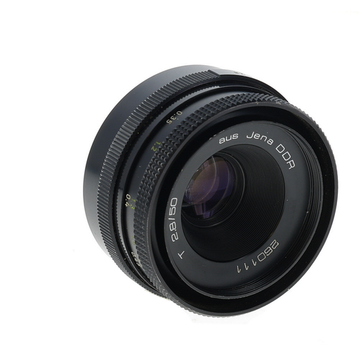 Zeiss Jena 50mm f/2.8 Tessar Lens for M42 Screw Mount, Black {49}