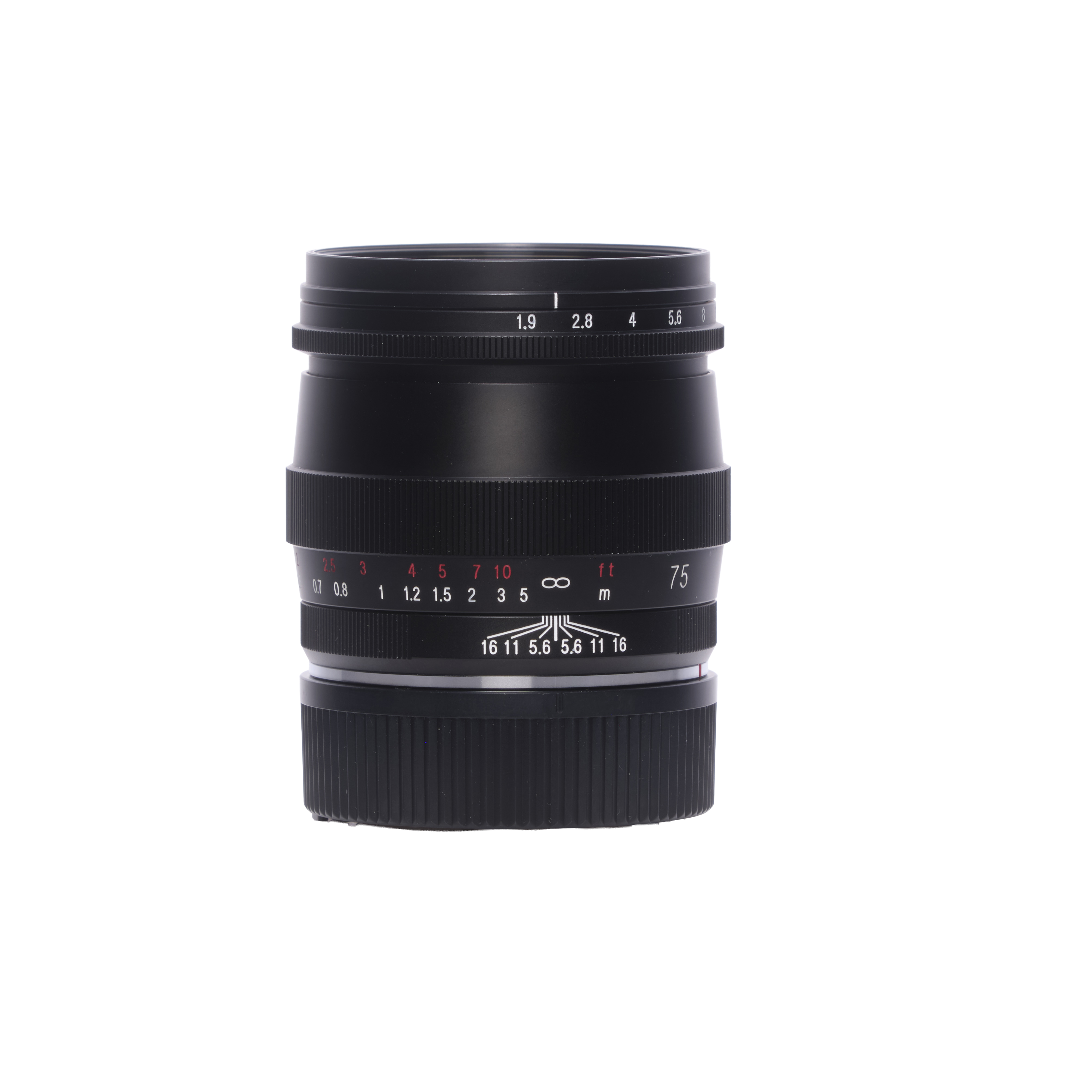 Voigtlander 75mm f/1.9 Ultron M.C (Multicoated) VM Lens for Leica M-Mount Matte