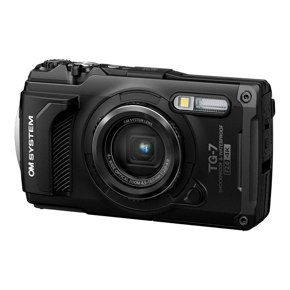 OM SYSTEM TG-7 ブラック　新品未開封 OM SYSTEM Tough TG-7 Digital Camera, Black {12MP}