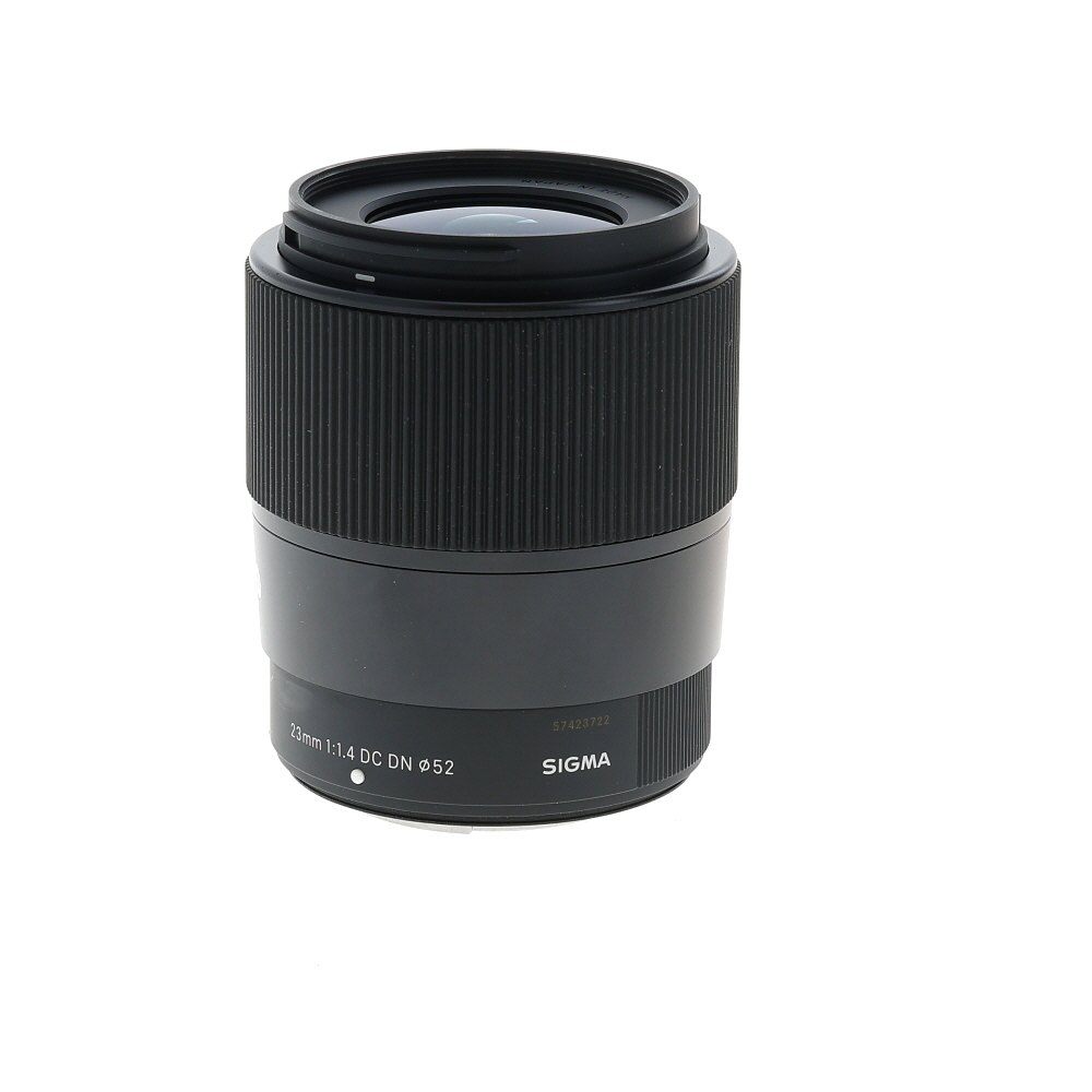 Sigma 23mm f/1.4 DC DN C (Contemporary) Autofocus APS-C Lens for Fujifilm X-Mount, Black