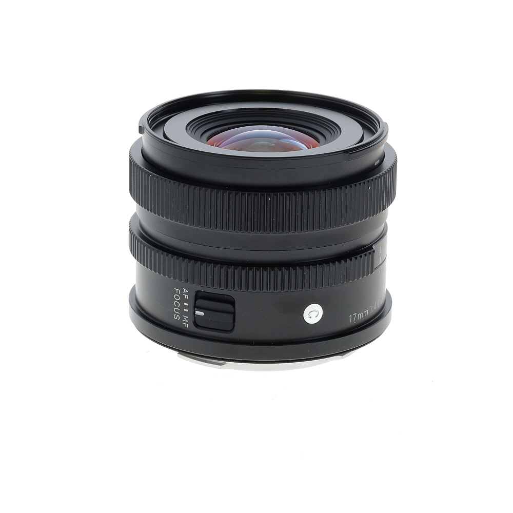 Sigma 17mm f/4 DG DN C (Contemporary) Full-Frame Autofocus Lens for Leica L-Mount, Black | 55