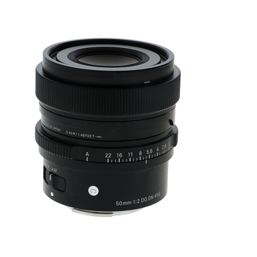Sigma 50mm f/2 DG DN C (Contemporary) Full-Frame Autofocus Lens for Sony E-Mount, Black