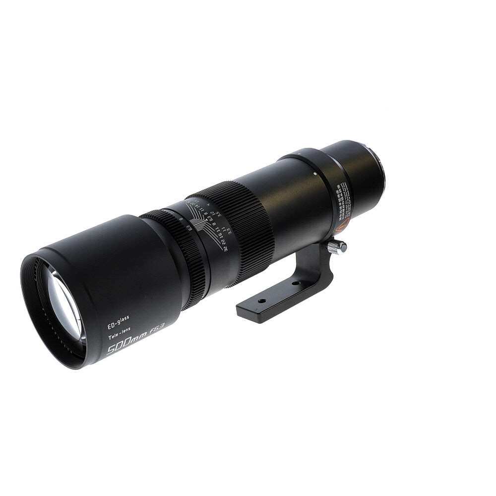 TTArtisan 500mm f/6.3 Full-Frame Manual Focus Lens for Leica L-Mount, Black | 82