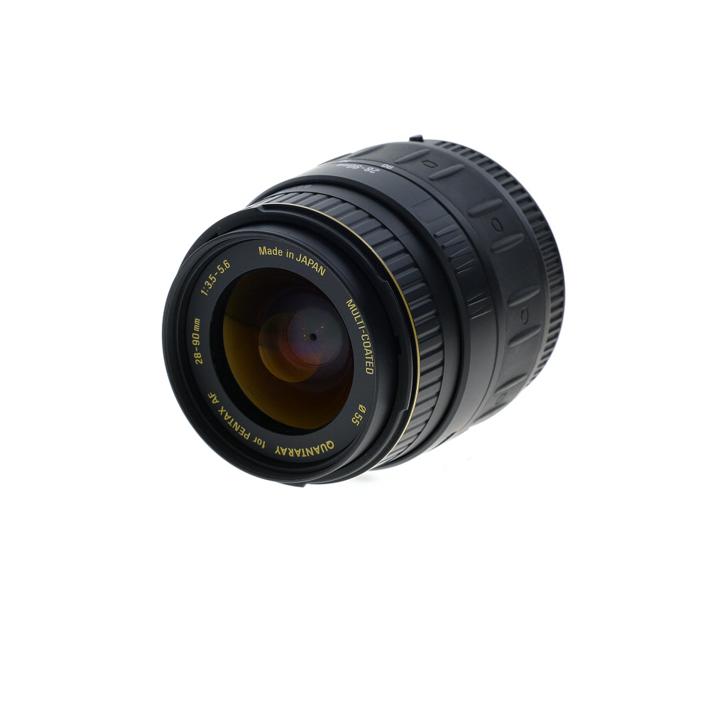 Quantaray 28-90mm f/3.5-5.6 Aspherical Autofocus Lens for Pentax K-Mount, Black
