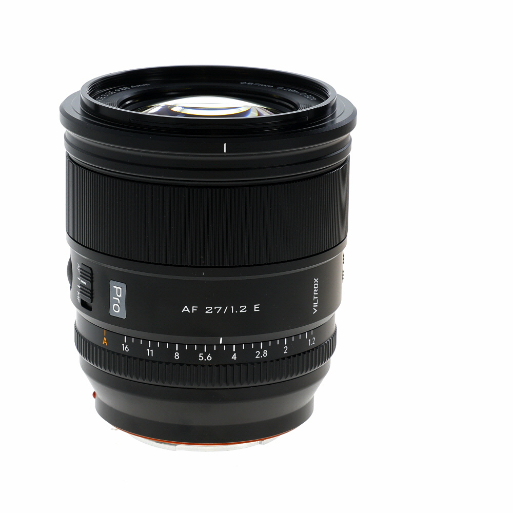 Viltrox AF 27mm f/1.2 E Pro STM ASPH ED IF Autofocus APS-C Lens for Sony E-Mount, Black