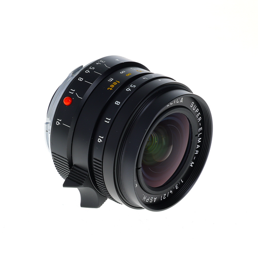 Leica 21mm f/3.4 Super-Elmar-M ASPH. Lens for M-Mount, Black