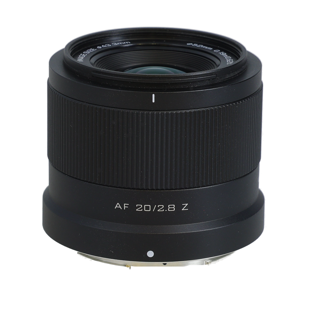 Viltrox AF 20mm f/2.8 Z STM ASPH ED IF Full-Frame Autofocus Lens for Nikon Z-Mount, Black