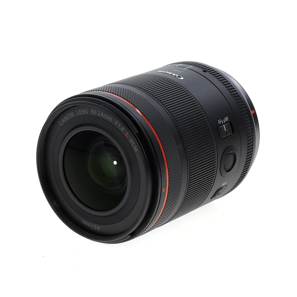 Canon RF 24mm f/1.4 L VCM Full-Frame Lens for RF-Mount, Black | 67
