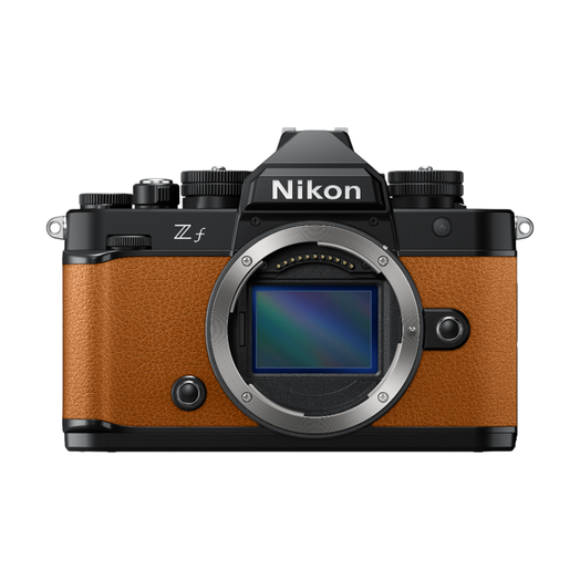 Nikon Zf Mirrorless FX Camera Body, Black/Sunset Orange {24.5MP}