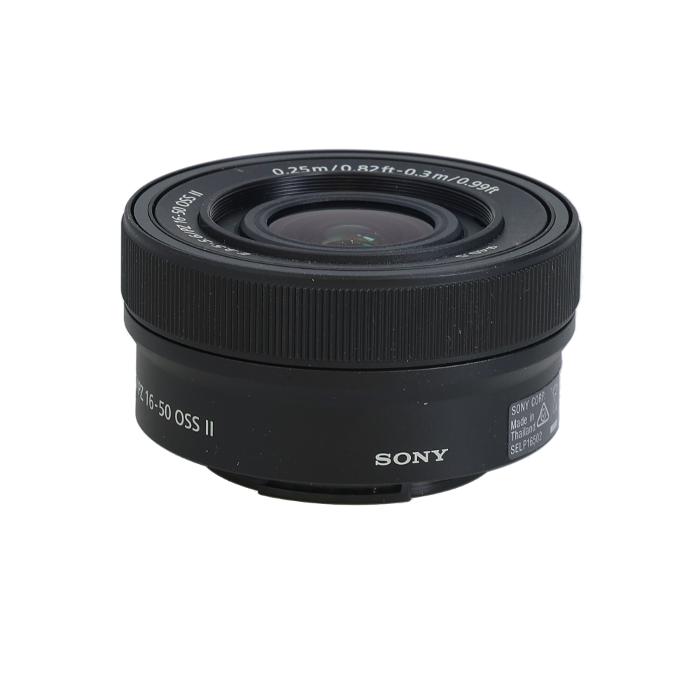 Sony E 16-50mm f/3.5-5.6 PZ OSS II Autofocus APS-C Lens for E-Mount SELP16502