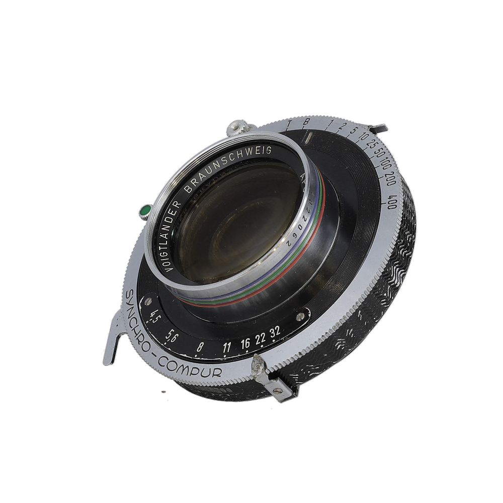 Voigtlander 15cm (150mm) f/4.5 APO-Lanthar Lens (149mm Image Circle) in Syncho-Compur BT Shutter (39MT)