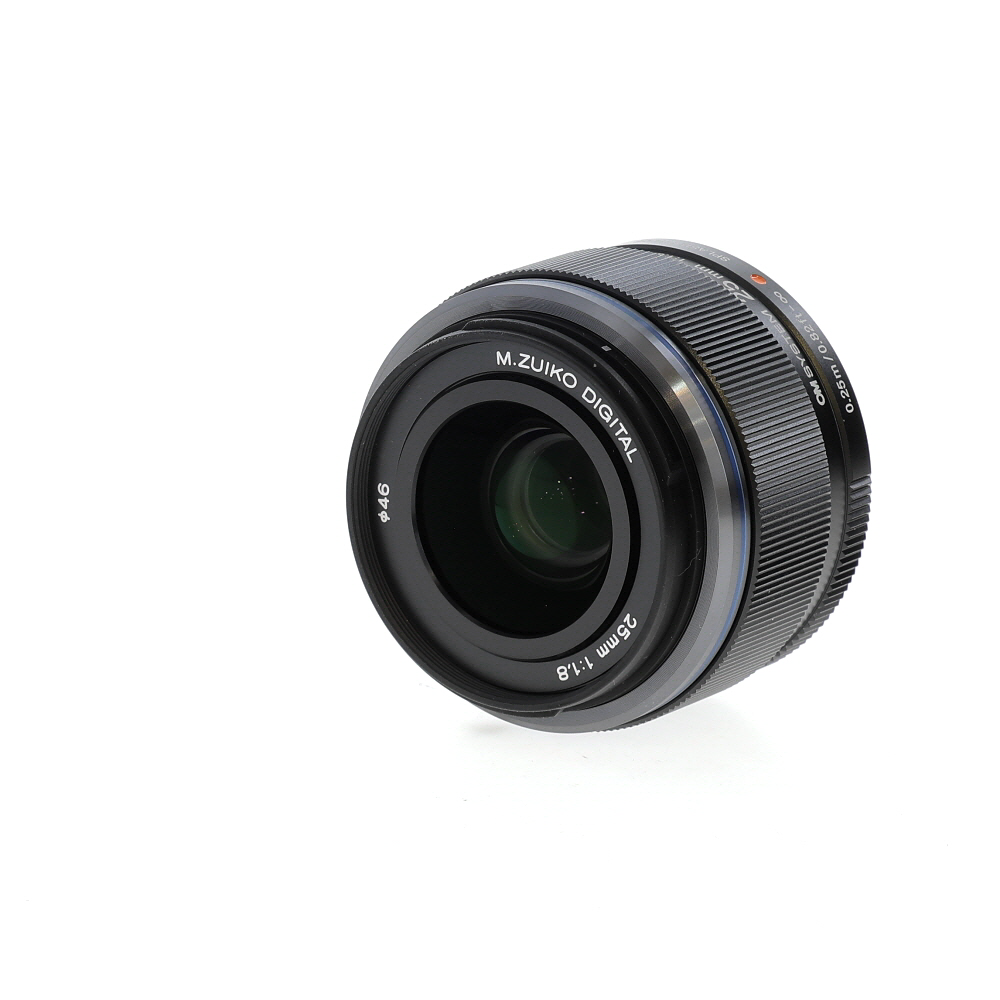 OM SYSTEM 25mm f/1.8 M.Zuiko Digital II MSC Lens for MFT (Micro Four Thirds), Black