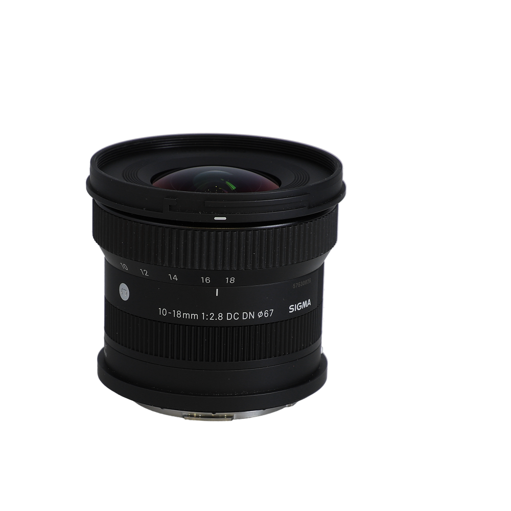 Sigma 10-18mm f/2.8 DC DN C (Contemporary) Autofocus APS-C Lens for Leica L-Mount, Black | 67