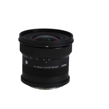 Sigma 10-18mm f/2.8 DC DN C (Contemporary) Autofocus APS-C Lens for Fujifilm X-Mount, Black