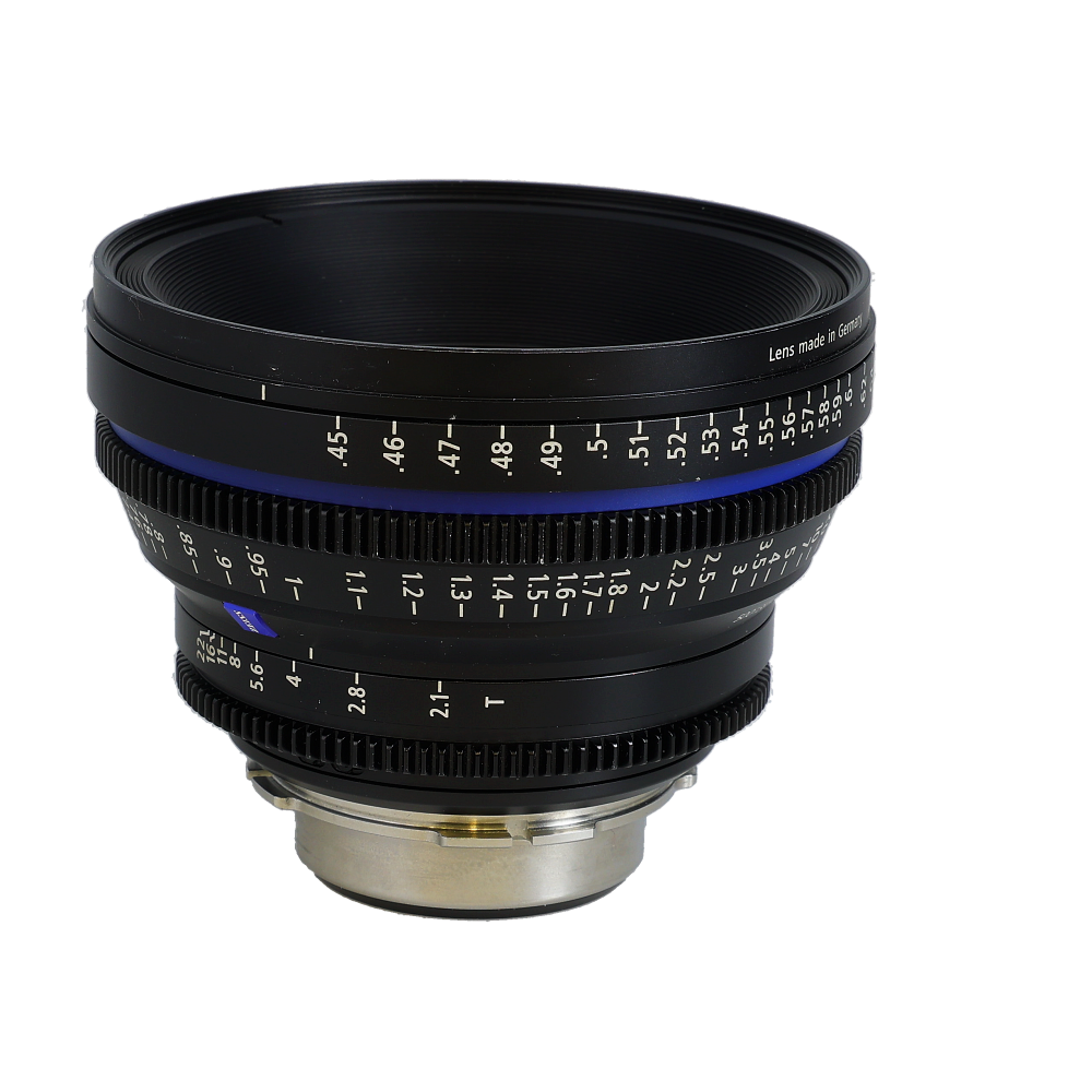 Zeiss CP.2 50mm T2.1 Compact Prime Planar T* Manual Cine Lens with PL-Mount, Black with Metric Focus Scale