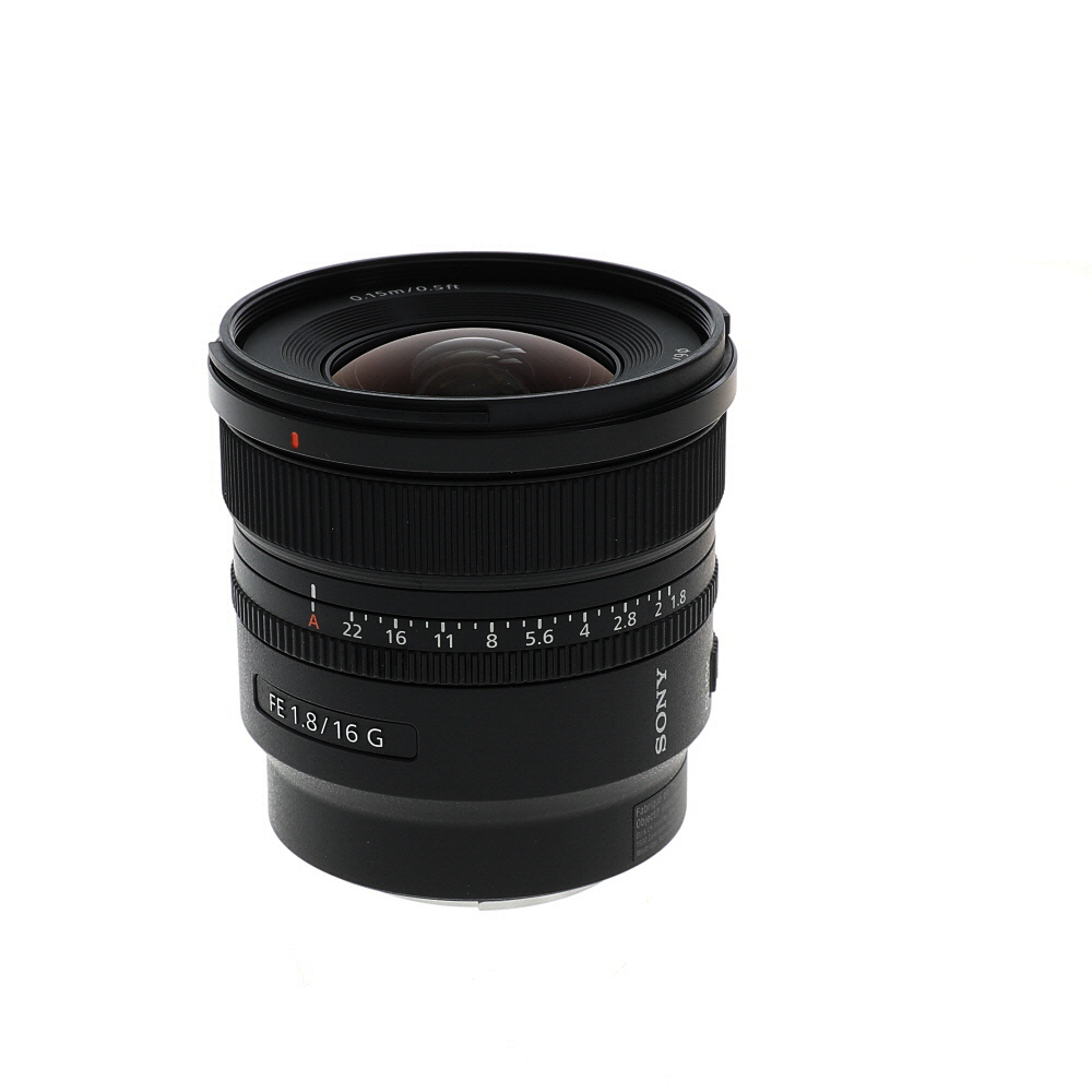 Sony FE 16mm f/1.8 G Full-Frame Autofocus Lens for E-Mount SEL16F18G