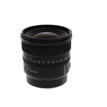 Sony FE 16mm f/1.8 G Full-Frame Autofocus Lens for E-Mount, Black {67} SEL16F18G