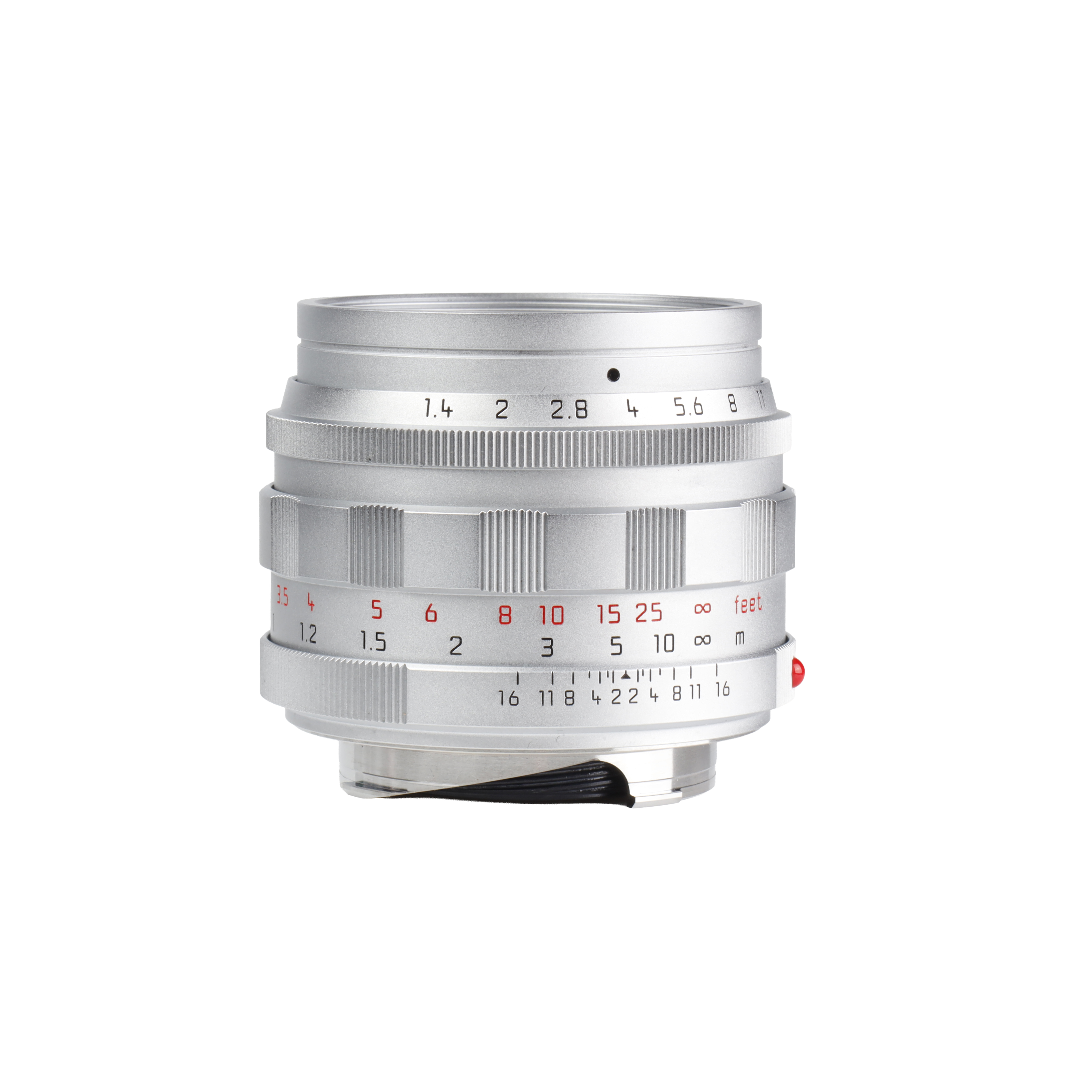 Leica 50mm f/1.4 Summilux-M M-Mount Lens Germany Chrome Finish 6-Bit 11714 (2025 Version)