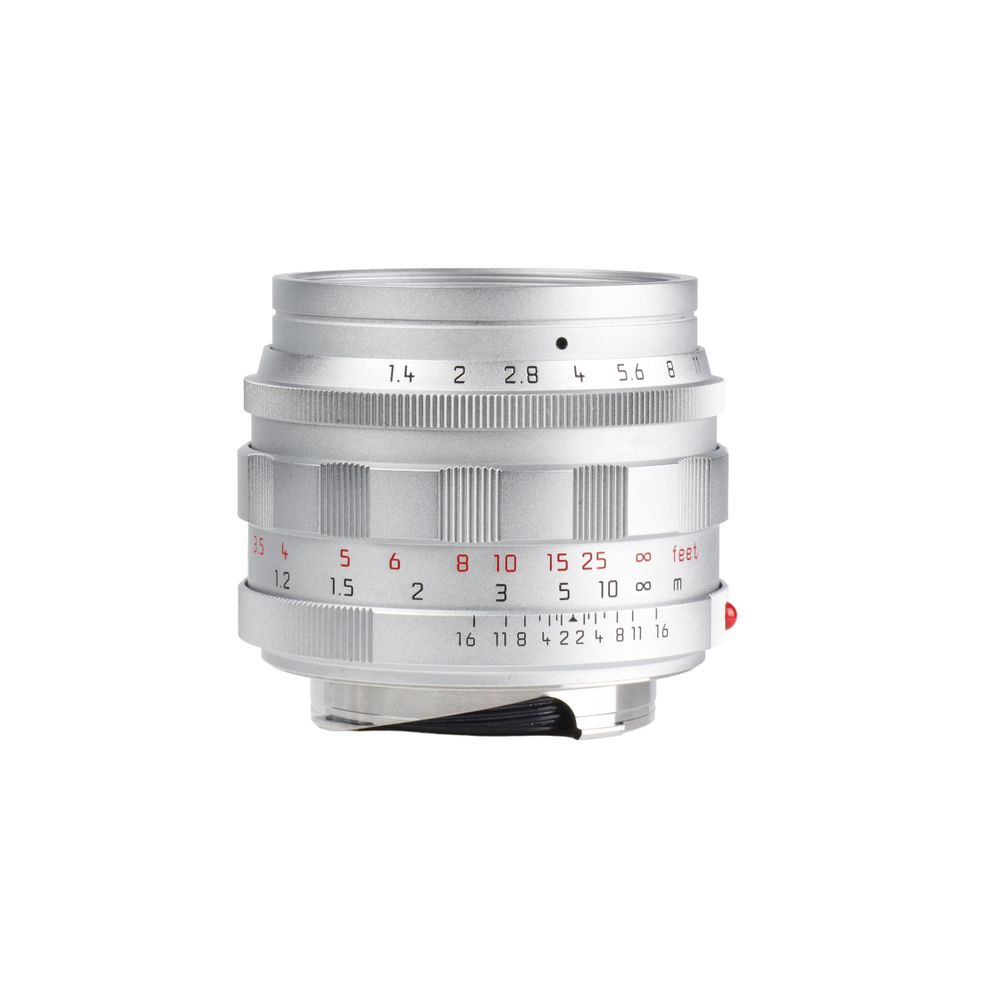 Leica 50mm f/1.4 Summilux-M M-Mount Lens, Germany, Silver Chrome