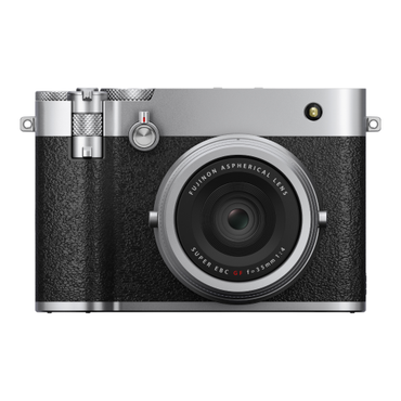 FUJIFILM GFX 100RF Medium Format Mirrorless Camera with 35mm f/4 Fixed Lens, Silver {102MP}