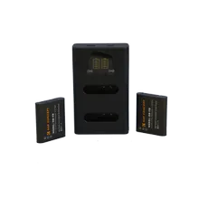 DB-120×2、BJ-12 Ricoh BJ-12 Charger for DB-120 Battery (Requires AC Adapter/USB Cable)