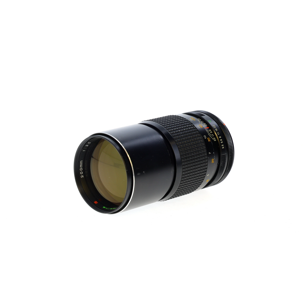 Tokina 200mm f/3.5 RMC Manual Focus Lens for Canon FD-Mount