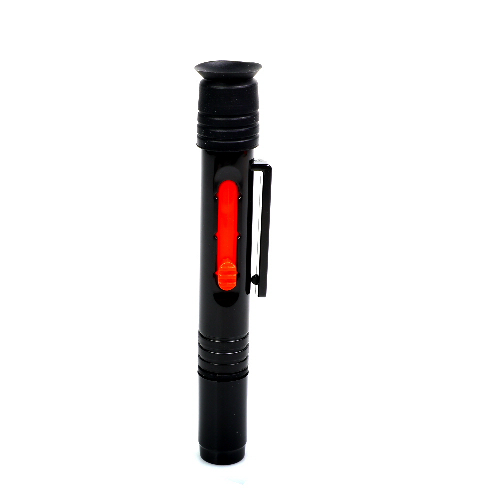 (none) K&F Concept Lens Cleaning Pen with Brush, Silicone Cap, and Dual Tip Head