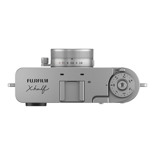 FUJIFILM X half Premium Compact Camera, Silver {17.7MP}