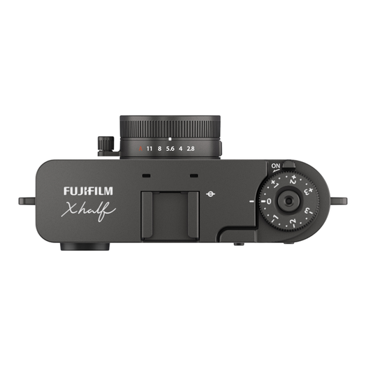FUJIFILM X half Premium Compact Camera, Charcoal Silver {17.7MP}