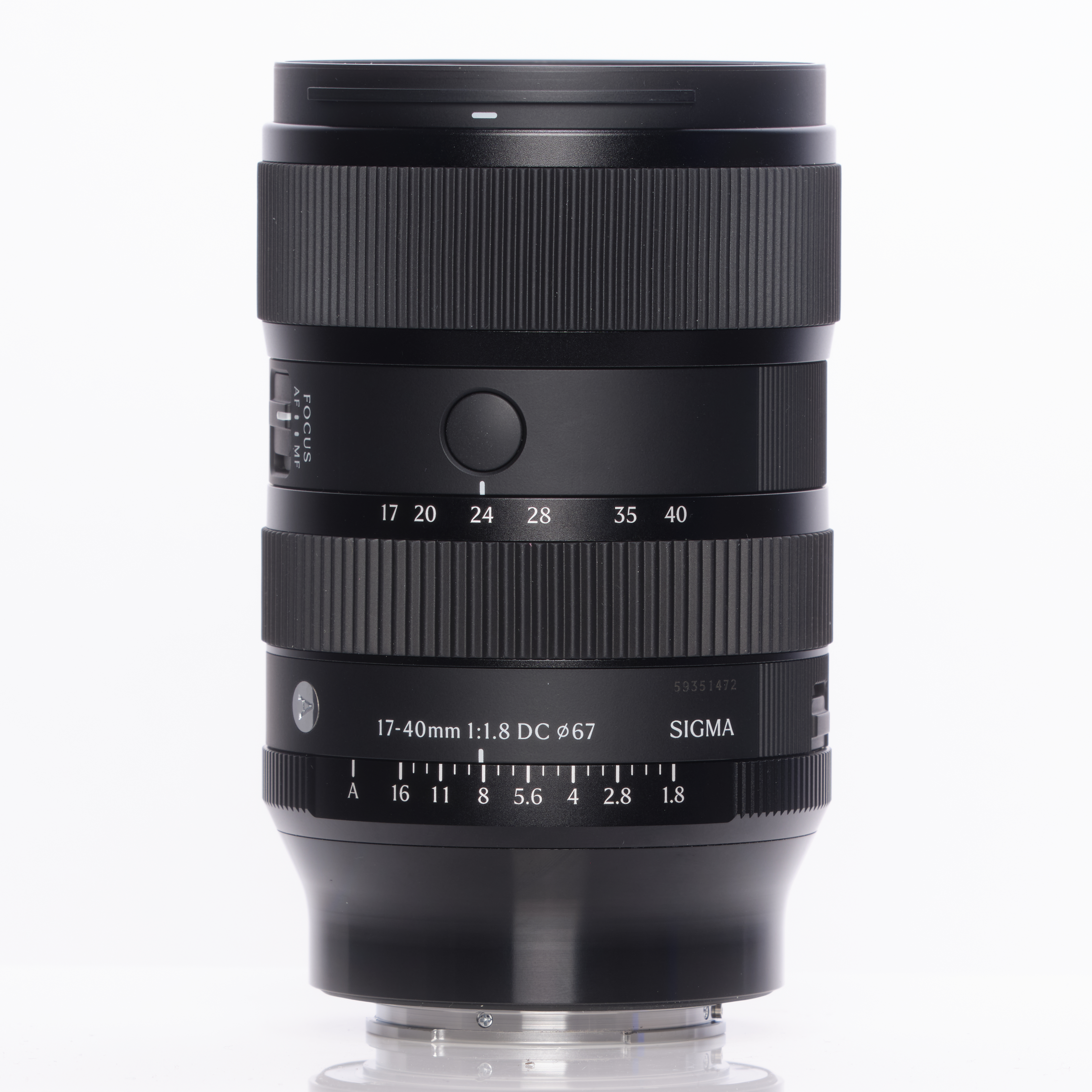 Sigma 17-40mm f/1.8 DC A (Art) Autofocus APS-C Lens for Sony E-Mount