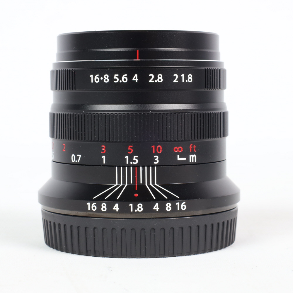 Brightin Star 55mm f/1.8 Full-Frame Manual Focus Lens for Nikon Z-Mount, Black