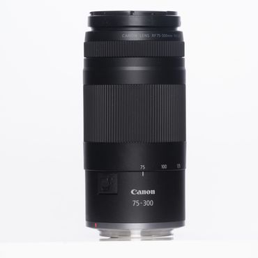 Canon RF 75-300mm f/4-5.6 Full-Frame Lens for RF-Mount, Black