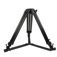 Manfrotto 546B Aluminum Video Tripod with 504HD Fluid 75mm Half